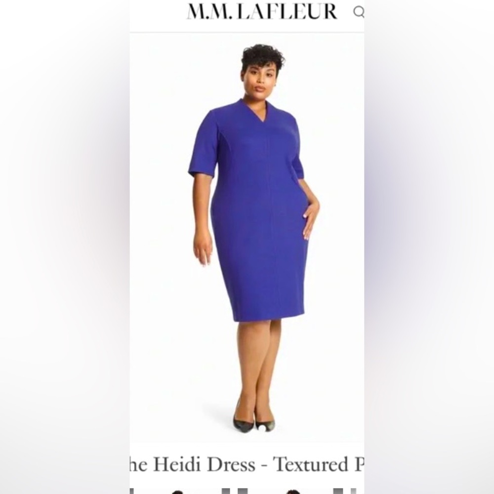 MM Lafleur Heidi Dress Size +1 new with tags